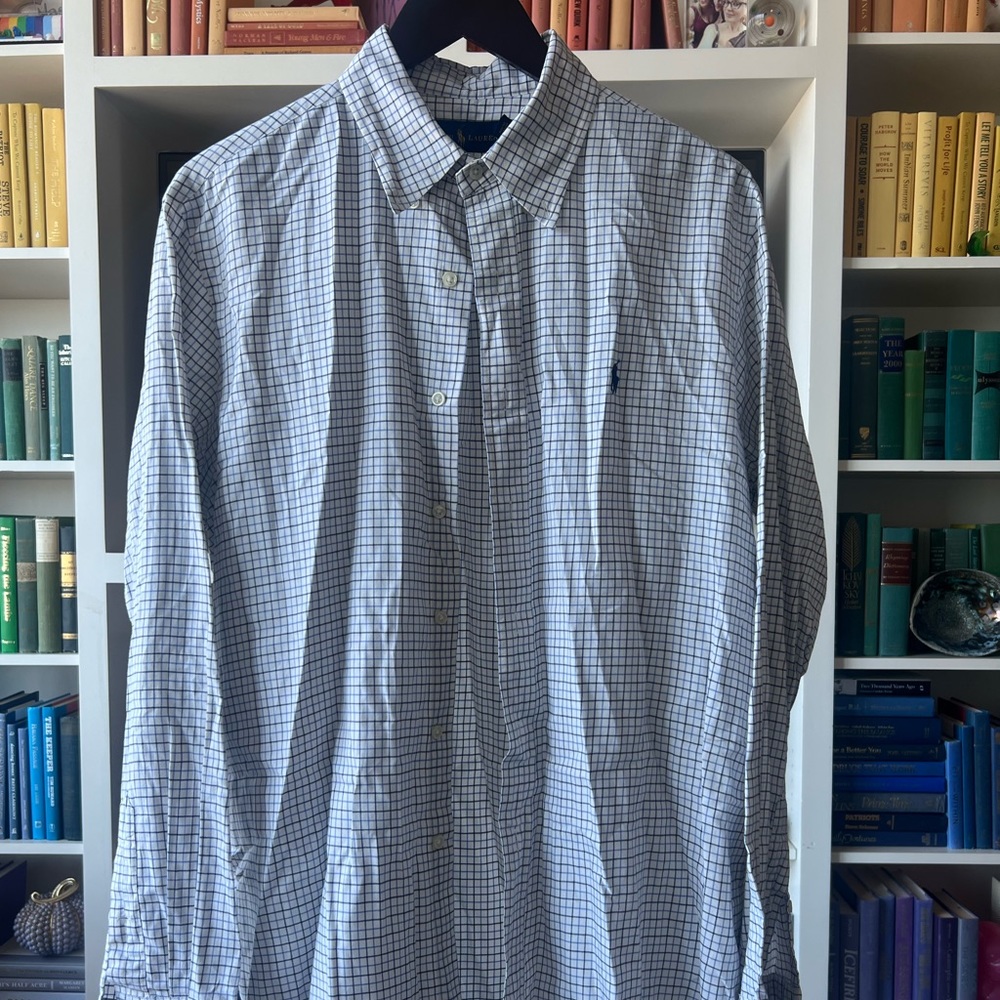 Polo Ralph Lauren White Plaid shirt
